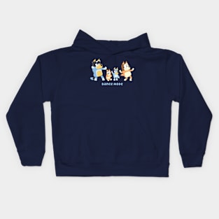 Bluey Dance Mode Kids Hoodie